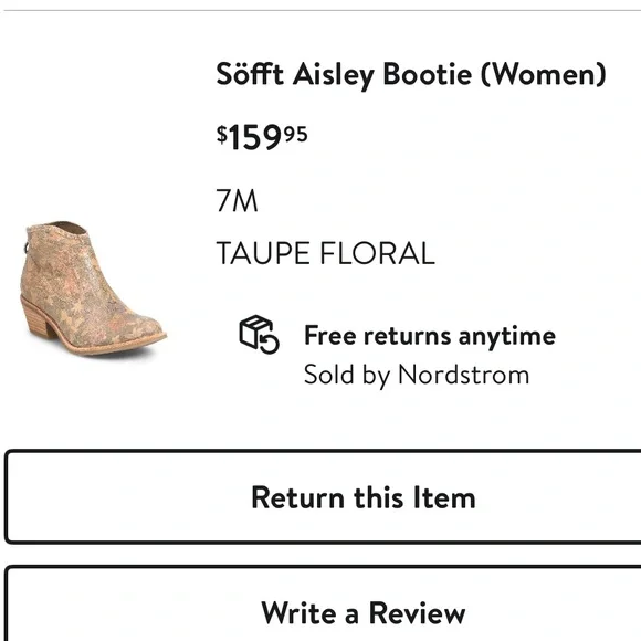 Söfft Aisley Bootie (Women) - Picture 8 of 8